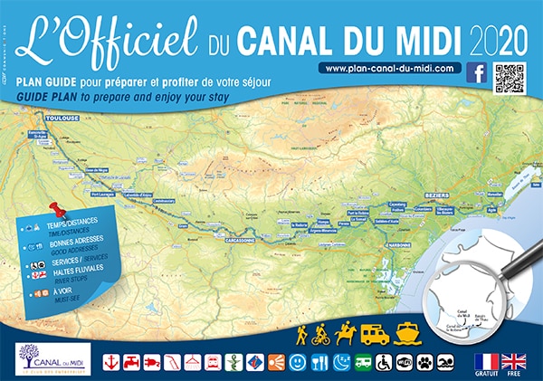 Recevoir Le Plan Du Canal Du Midi (paiement Par Chèque) – L'Officiel Du ...